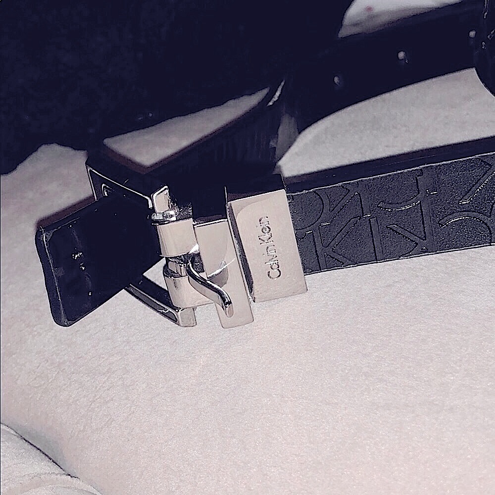 Calvin Klein Leather Reversible Belt -Size M (41”)